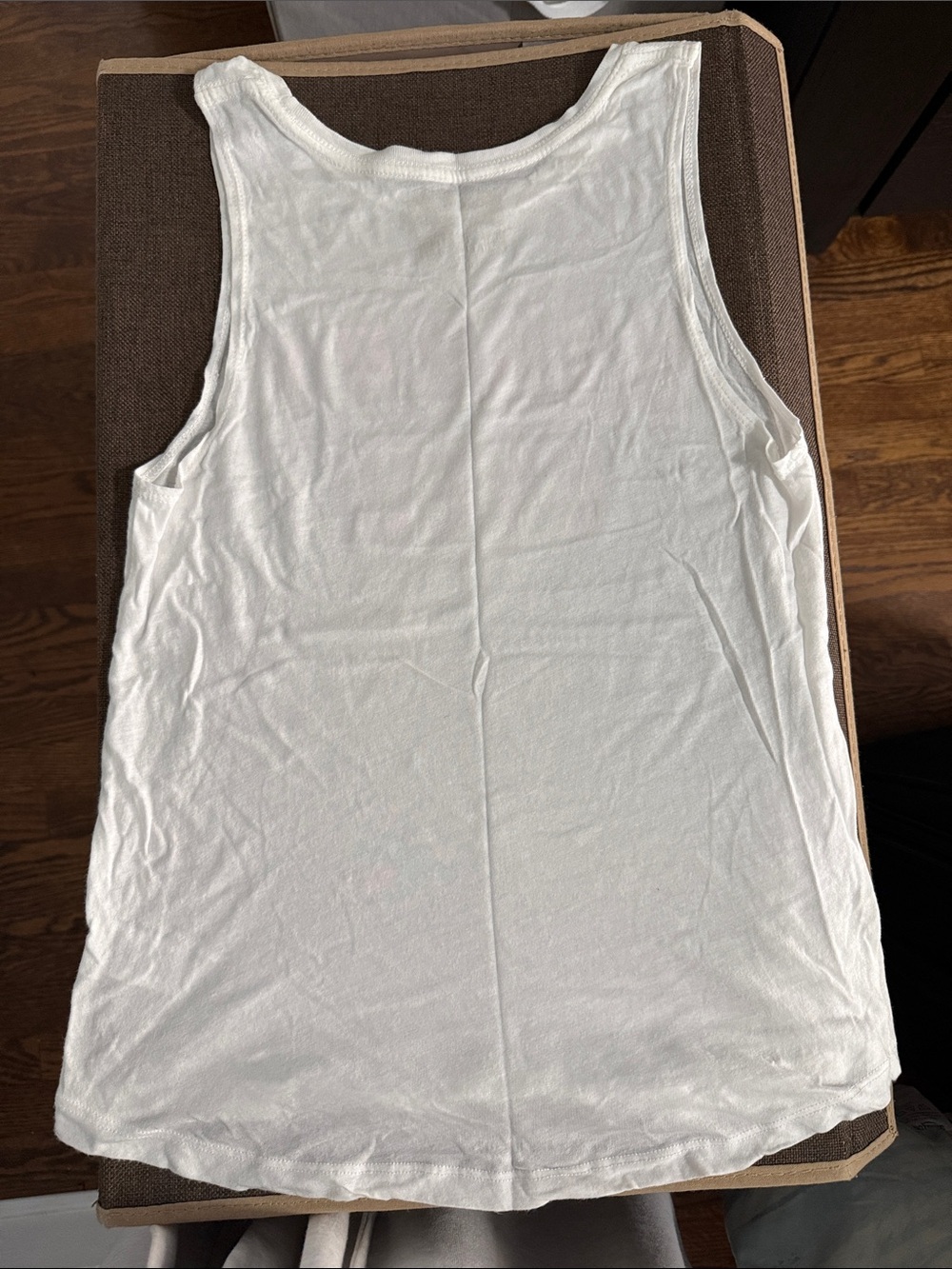 Spiritual Gangster White Starry Eyed Muscle Tank XS - Picture 2 of 2